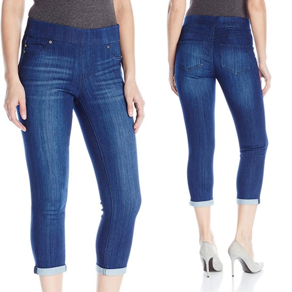 Liverpool Jeans Company Denim - Liverpool Senna Pull-On Capri | Sz 6